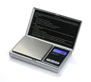 Hochpräziser Großhandel Edelstahl 100g 0,01g Kleine tragbare digitale Gold waage Elektronische Mini-Taschen waage