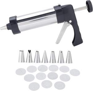 Wholesale LOW MOQ Food Grade Biscuit Maker Set Stainless Steel Cookie <b>Press</b> Gun <b>Kit</b> - Product Image 1