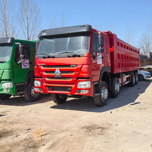Fabriqué en Chine, camion à benne basculante 6x4 robuste Euro 2, poids total 5t, nouveau moteur diesel, roues motrices 4x2, direction gauche brute 30t - Product Image 1
