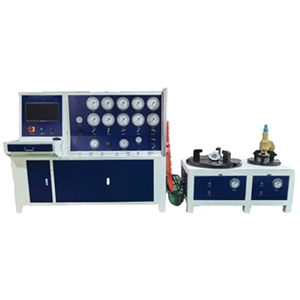 Le support de calibrage de soupape de sécurité efficace entièrement automatique s'applique aux vannes à bride. - Product Image 1
