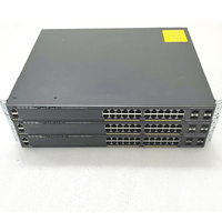 Switch CISCOS WS-C2960X-24PS-L Usado, 2960-X, 24 Puertos Gigabit Ethernet PoE, 370W, 4 X 1G SFP, LAN Base. WS-C2960X-24PS-L