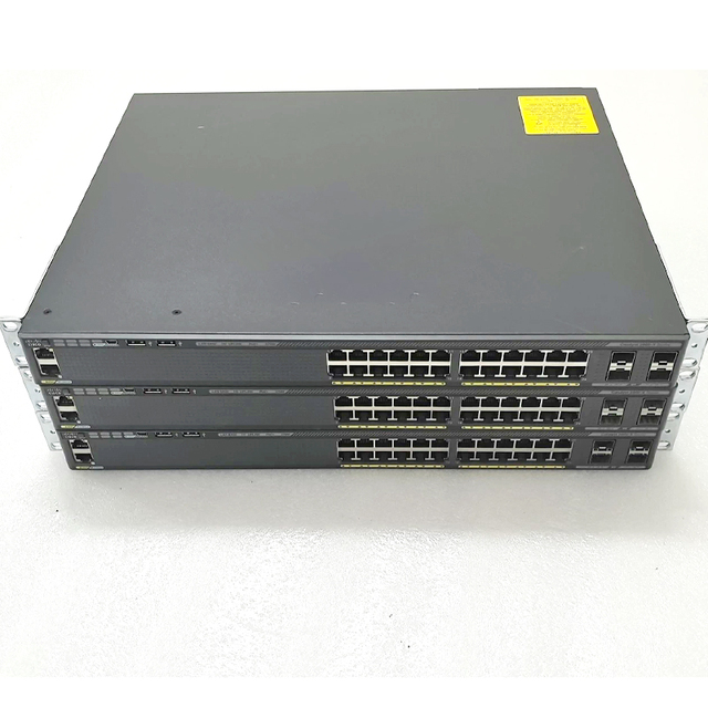 Used WS-C2960X-24PS-L CISCOS Switch 2960-X 24 GigE PoE 370W, 4 X 1G SFP, LAN Base. WS-C2960X-24PS-L