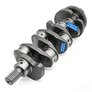 Fresado CNC de cinco ejes de alta precisión y brochado por electroerosión por hilo para cigüeñales de acero inoxidable para motores de aceite, personalizado de fábrica, sin MOQ - Product Image 3