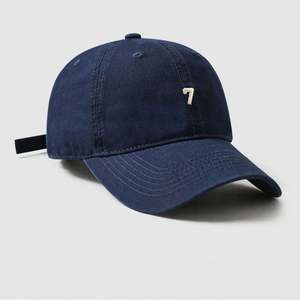 Vente en gros de bonne qualité LOGO personnalisé 100% coton Chapeaux de papa non structurés Casquette de baseball personnalisée 6 panneaux avec logo brodé - Product Image 2