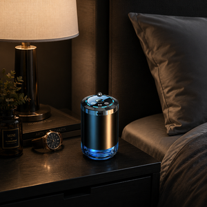 Diffuseur d'air compact en forme de cylindre à libération douce de parfum, pour voiture, canapé, bureau, accessoire d'élimination des odeurs, décoration de tableau de bord - Product Image 6