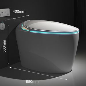 Nhà thông minh Nhà vệ sinh thông minh Hoàn toàn tự động Không có giới hạn áp suất nước Nhiệt tức thời Siphon điện để điều khiển từ xa - Product Image 4