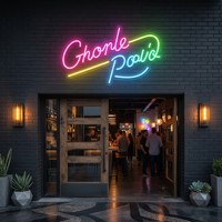 ZHILIN Livraison Rapide Enseigne Néon LED Personnalisée Décoration Publicitaire en Acrylique Tube de Verre Lumineux Café Bar Mariage Voiture Bâtiments