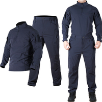 Combinaison d'entraînement SIVI 3D en nylon extensible, ensemble tactique haute élasticité pour activités de plein air, uniforme de combat durable