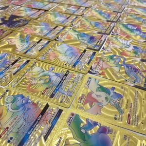RARE GOLDEN CHARIZARD POKEMON CARD Pokemon Basic RARE Cards DX EX GX TAG TEAM V Vmax Vstar Meilleur cadeau - Product Image 5