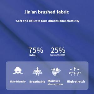 TongJoes haut de gamme femmes Yoga vêtements Plus <span class=keywords><strong>grande</strong></span> <span class=keywords><strong>taille</strong></span> respirant serré vêtements de sport deux pièces poche solide nu Fitness costume - Product Image 2