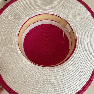 Fatto a mano grande borsa di paglia <span class=keywords><strong>e</strong></span> cappello Set per le donne alla moda accessori da spiaggia estiva per le vacanze spiagge di mare all'ingrosso - Product Image 3