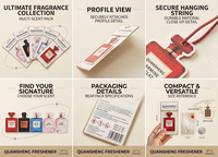 Diffuseur de parfum pour voiture, pendentif suspendu, lettre carrée, papier d'intérieur, désodorisant