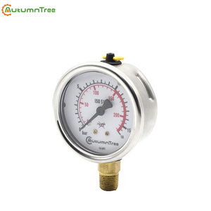 액체 충전 유압 압력계 진공계 - Product Image 5
