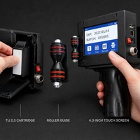 Imprimante à jet d'encre portable, codeur de date pour aliments, plastique, métal, machine de codage à séchage rapide