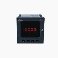 Medidor de Energía Eléctrica Monofásico CA EASTSONG ES96-I, 96x96mm, LED Rojo Digital, IP65, Panel Ignífugo, Amperímetro, RS485 Modbus, Precisión 0.5