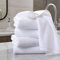 Lot de serviettes de bain en coton pour hôtel, personnalisables avec logo brodé, luxe et confort, serviettes texturées pour le visage, les mains et le sol, pour hôtels, spas et complexes hôteliers