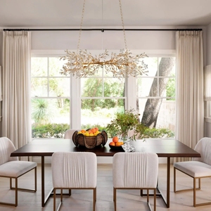 Lampadario a sospensione moderno in cristallo rosso <span class=keywords><strong>Fiore</strong></span>, personalizzabile per sala da pranzo, soggiorno e <span class=keywords><strong>villa</strong></span> - Product Image 3
