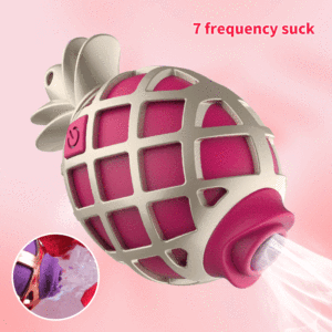 Vibrateur à succion <span class=keywords><strong>ananas</strong></span>, masseur de poitrine pour femmes, suceur de langue, stimulateur clitoridien et point G, jouets sexuels, masturbateur féminin adulte - Product Image 4
