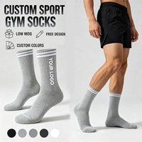 Chaussettes de sport en coton de marque, à séchage rapide et absorbantes, pour hommes et femmes, pour la course à pied, emballage élastique, chaussettes personnalisées