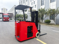 Vente directe d'usine Chariot élévateur électrique à 3 roues de 2 tonnes avec poids d'équilibrage Crown Même style Trois points de pivot pour les industries de la restauration