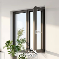 Ventana Plegable Automática Inteligente de Aluminio y Vidrio para Villa, Casa, Balcón y Edificio Comercial