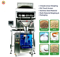 Machines de distribution automatique quantitatives à quatre trémies en acier inoxydable avec PLC pour noix, riz, grains de café – Machine de pesage à 4 têtes
