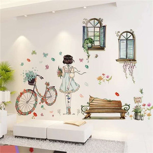 Longtemps mignon PVC auto-adhésif créatif amovible <span class=keywords><strong>licorne</strong></span> décalcomanies <span class=keywords><strong>Stickers</strong></span> muraux pour chambre d'enfants chambre salon décoration de la maison - Product Image 6