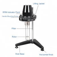Kinematic Viscometer Testing Equipment Used Brookfield Rotational Viscometer Price Lab Test Other Measuring Analysing Instrument