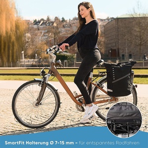 Bolsa de lona de PVC para bicicleta, venta al por mayor, asiento trasero, 600D, para ciclismo, mochila 4 en 1, para comestibles, turismo - Product Image 5