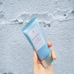 Crema hidratante orgánica de marca privada, loción de crema blanqueadora a prueba de agua SPF50 + bloqueador solar - Product Image 4