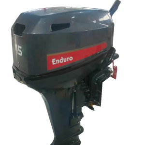มอเตอร์เรือใหม่ E15DMH เครื่องยนต์ 2 จังหวะ 6B4 รุ่นพิเศษ 15 แรงม้า มอเตอร์เบนซินแบบยาว - Product Image 2