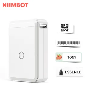 NiiMbot-impresora de etiquetas de código de barras D110, 203DPI, de media pulgada, Industrial, térmica, nueva