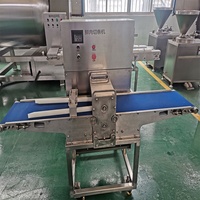 Nouvelle machine industrielle entièrement automatique de découpe de viande en acier inoxydable 304 haute efficacité pour poulet congelé et fondue chinoise
