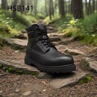 LXG, Chaussures de travail en cuir gaufré de qualité supérieure, populaires sur le marché jamaïcain, pour conditions difficiles, avec semelle Goodyear Welt, modèle HSB141