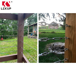 Crochets <span class=keywords><strong>à</strong></span> œillet métriques M6 en acier inoxydable 304 robustes de 3,3 pouces, <span class=keywords><strong>à</strong></span> vis autotaraudeuse, vente directe usine - Product Image 6