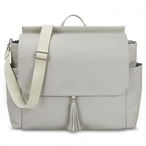 กระเป๋าถือผู้หญิงขนาดใหญ่ขายดีจากโรงงาน BSCI กระเป๋าใส่ผ้าอ้อมแบบพกพาบุโพลีเอสเตอร์สั่งทำได้จากโรงงาน BSCI - Product Image 6