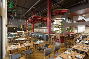 Comptoir <span class=keywords><strong>de</strong></span> Pub <span class=keywords><strong>irlandais</strong></span> personnalisé, comptoir <span class=keywords><strong>de</strong></span> Bar, <span class=keywords><strong>de</strong></span> Restaurant, <span class=keywords><strong>de</strong></span> Buffet, fabricant avec Design 3D - Product Image 4