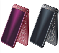 Teléfono Celular Inteligente con Sistema Android, Doble SIM, Desbloqueado, para Samsung Folder 2 G1650, Teléfono con Teclado Inteligente