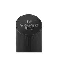 Support de sol PTC chauffage 2000W LED affichage salle tour ventilateur chauffage avec flamme cheminée céramique Portable ventilateur chauffage tour