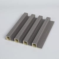Panneaux décoratifs en bois de bambou WPC écologiques et imperméables de 160 mm, fournis par l'usine, pour les murs intérieurs, les salons, les écoles, les hôpitaux