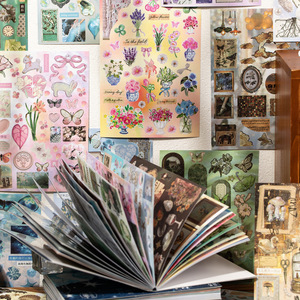 30 pegatinas por paquete Mirror Tide Series Dreamcore Style Hundred Material Handbook Decoración Collage - Product Image 3