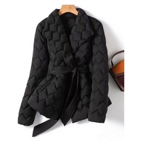 Manteau en duvet et coton tendance automne-hiver 2026, vêtements pour femmes grandes tailles, veste en coton cintrée à la taille, vestes polyvalentes