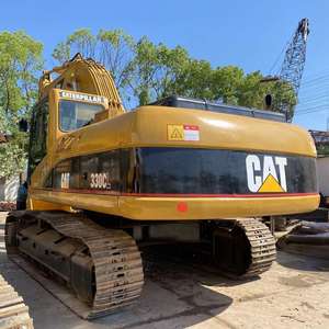 รถตักตีนตะขาบแมว330CL มือสองน้ำหนักในการดำเนินงาน30ton พร้อมส่วนประกอบหลักมอเตอร์ปั๊มเกียร์ - Product Image 4