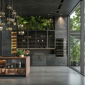 Gabinetes de Cocina Modulares de Roble Macizo de Alta Calidad y Lujo con Características Impermeables y Ecológicas para Muebles de Cocina Modernos - Product Image 6