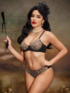 Lingerie sexy en dentelle transparente de haute qualité de style français, soutien-gorge et culotte érotiques pour femmes, lingerie intime, ensemble de 2 pièces - Product Image 3