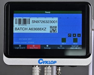 Độ phân giải cao 50.8mm cyklop ngày Máy <span class=keywords><strong>cm600</strong></span> loạt tij máy in phun nhiệt 12.7mm * 4 đầu in miễn phí kết hợp - Product Image 5