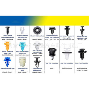 Smooth Sailing – ensemble de 150 clips de fixation pour voiture, couleurs assorties, pour fixations de carrosserie de véhicule, utilisation interne et externe - Product Image 3