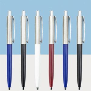 Wholesale Custom High Quality Aluminum <b>Retractable</b> Ballpoint <b>Pen</b> Promotional Gift with Business Logo for Office Use and School - Product Image 1