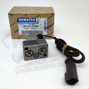 Solenoid Valve Komatsu Pilot Valve 702-21-57400 702-21-57500 For Komatsu Excavator Parts