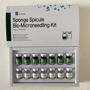 ZS Newest 7 Colors 85% Algae Peeling Spongilla Spicules Peeling Sponge Bio-Microneedles Kit For Acne Scar Dark Spots Removal